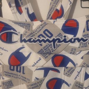 Champion reverse weave overalls